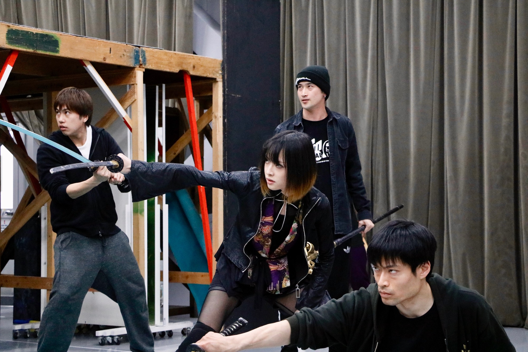 戦ステ稽古場レポート！圧巻の情熱うずまく「イケメン戦国 THE STAGE ～上杉謙信編～」の通し稽古に出陣（写真全30枚） イメージ画像