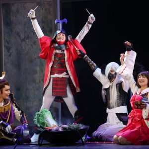 胸に宿る“熱”はフェイクかリアルかーー蒼紅卒業を熱く彩る斬劇『戦国BASARA』天政奉還ゲネプロレポート イメージ画像