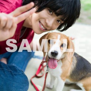 黒羽麻璃央がビーグルにメロメロ、「月刊TVガイド10月号」グラビア＆特典の生写真 イメージ画像