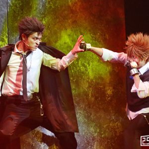 ツナ vs XANXUS“死ぬ気”のリング争奪戦ついに完結　『リボステ』vsヴァリアー編part2 ゲネレポ イメージ画像