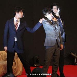 トーク、再現VTR、楽曲ライブ…ドラマ『ハンサムセンキョ』配信イベントレポ イメージ画像