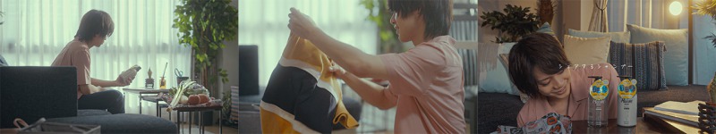 佐藤流司が頭ポンポン、“彼”との4週間を描くウェブCM第2話が公開 イメージ画像