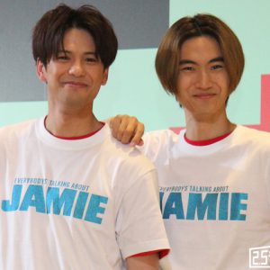 森崎ウィン＆髙橋颯がハイヒール姿を披露、ミュージカル『ジェイミー』イベントレポート イメージ画像
