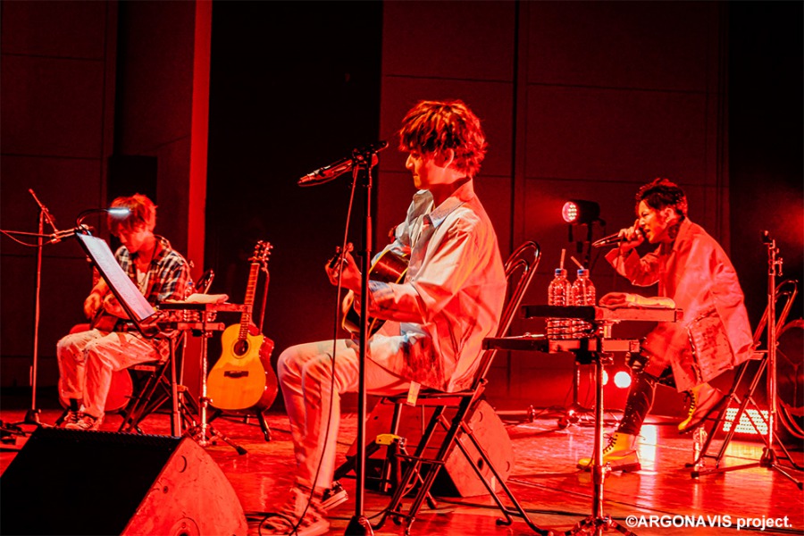 「アルゴナビス Acoustic Tour」ツアーファイナルが無観客配信、公演写真＆セットリスト公開 イメージ画像