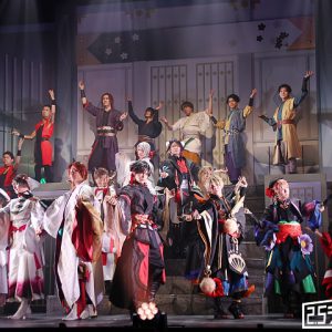 いざ開宴！　豪華絢爛に舞う「ツキステ。」第11幕「月花神楽」 ゲネプロレポート イメージ画像