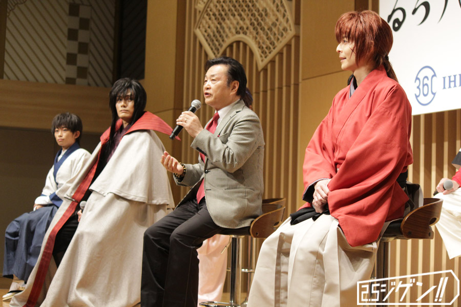 「一緒に旅を…」　小池徹平が飛天御剣流を披露、ミュージカル『るろうに剣心 京都編』会見レポート イメージ画像
