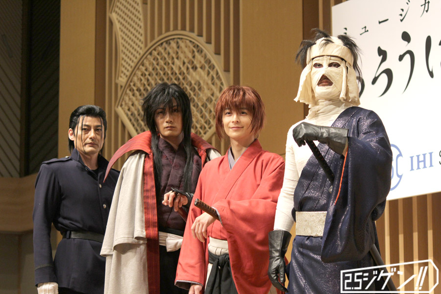 「一緒に旅を…」　小池徹平が飛天御剣流を披露、ミュージカル『るろうに剣心 京都編』会見レポート イメージ画像
