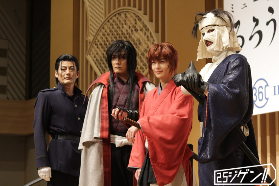 「一緒に旅を…」　小池徹平が飛天御剣流を披露、ミュージカル『るろうに剣心 京都編』会見レポート イメージ画像
