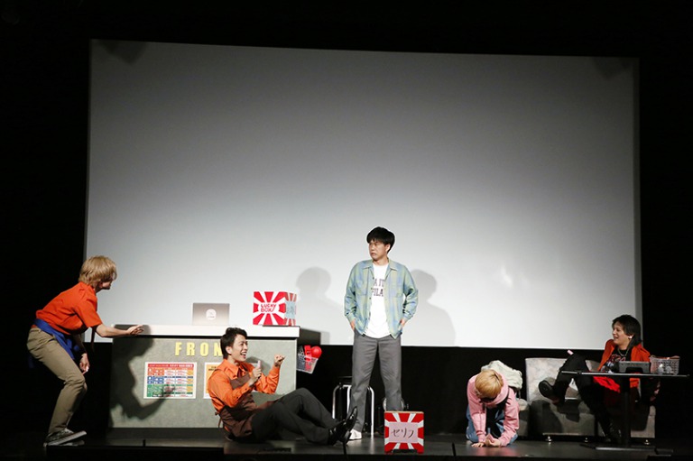 君沢ユウキらが挑む即興劇「ノリウチ！」公演レポート　笑いあり、アドリブあり、ちょっとだけ涙あり イメージ画像