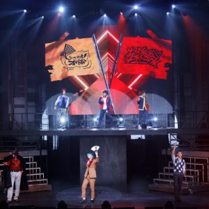 それぞれの絆を描く『ヒプノシスマイク -Division Rap Battle-』Rule the Stage《どついたれ本舗 VS Buster Bros!!!》開幕 イメージ画像