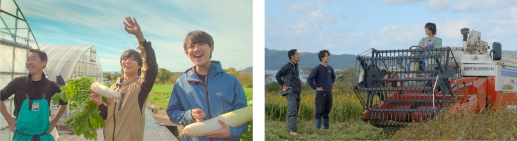 安井謙太郎＆萩谷慧悟が農業に挑戦　『結び農縁 MUSUBI KNOW EN』が2日連続で放送 イメージ画像