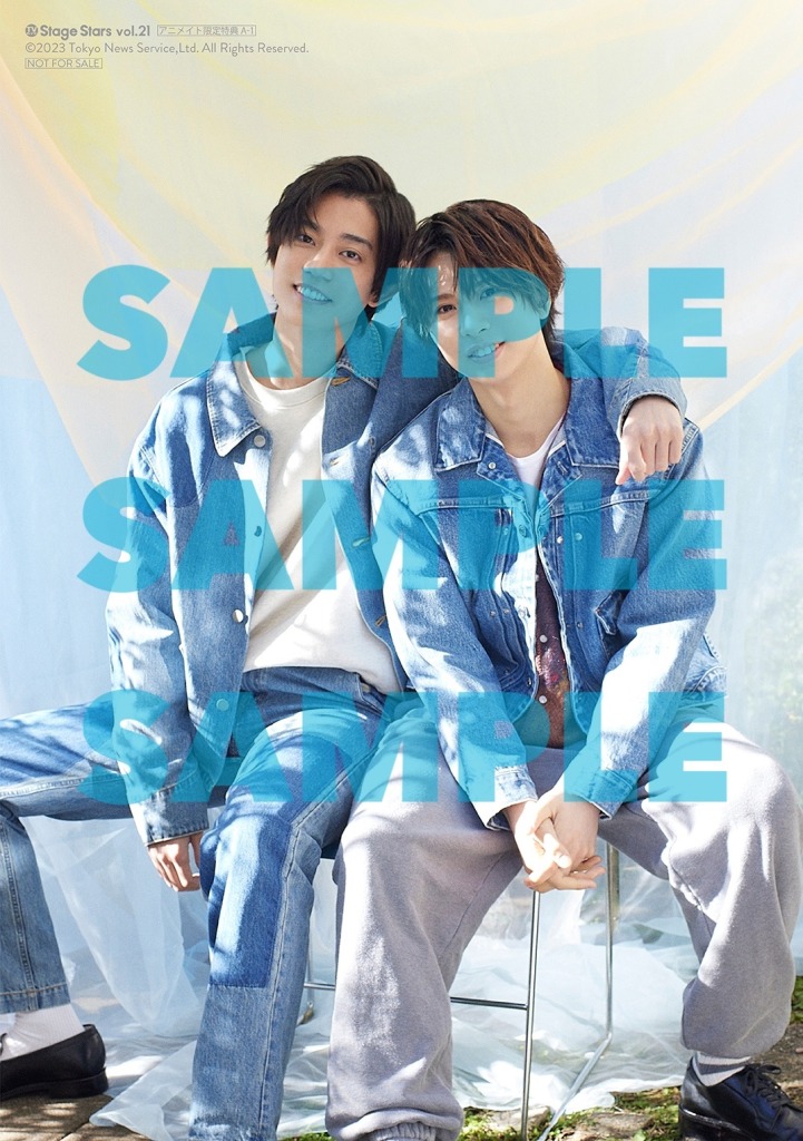 高橋健介＆岡宮来夢が表紙を飾る、「TVガイド Stage Stars vol.21」発売中　裏表紙は後藤大・笹森裕貴ら イメージ画像