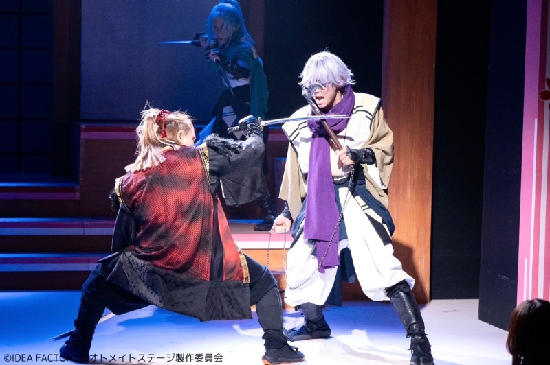 オトメイトステージvol.1メロメロ活劇『忍び、恋うつつ ～猿飛咲助ノ巻～』開幕、舞台写真解禁 イメージ画像