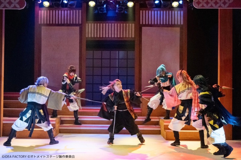 オトメイトステージvol.1メロメロ活劇『忍び、恋うつつ ～猿飛咲助ノ巻～』開幕、舞台写真解禁 イメージ画像