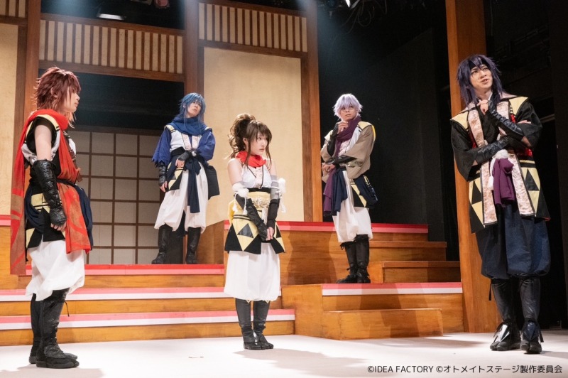 オトメイトステージvol.1メロメロ活劇『忍び、恋うつつ ～猿飛咲助ノ巻～』開幕、舞台写真解禁 イメージ画像